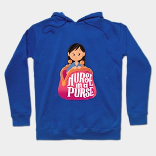 Nurse in a Purse v4 Hoodie